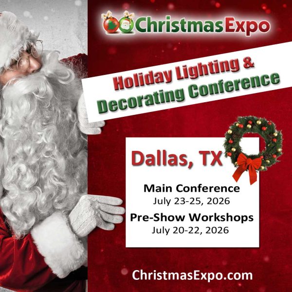 Christmas Expo 2026 will be in Dallas, TX
